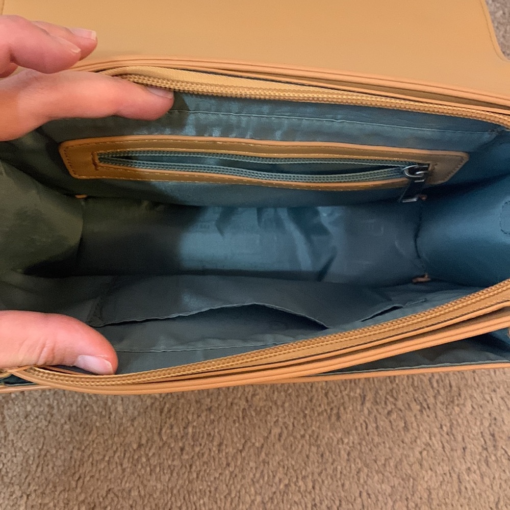 Pixie Mood Tan Vegan Leather Crossbody Purse - Picture 9 of 15